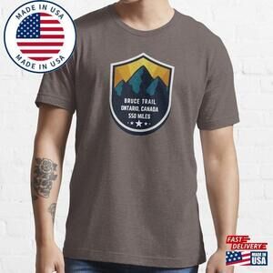 Trail Collection Bruce Print On A T-Shirt